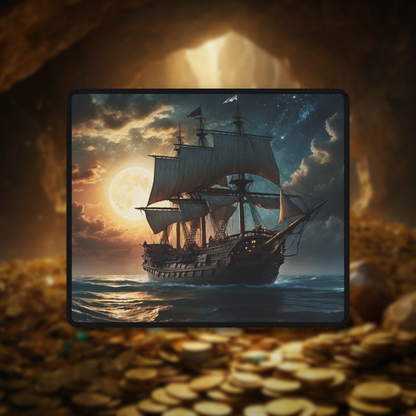 Pirate Ship - Moonlight