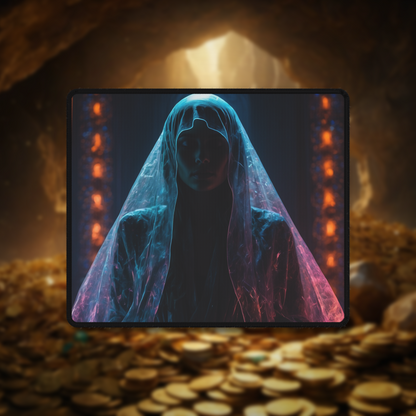 Neon Veil Woman