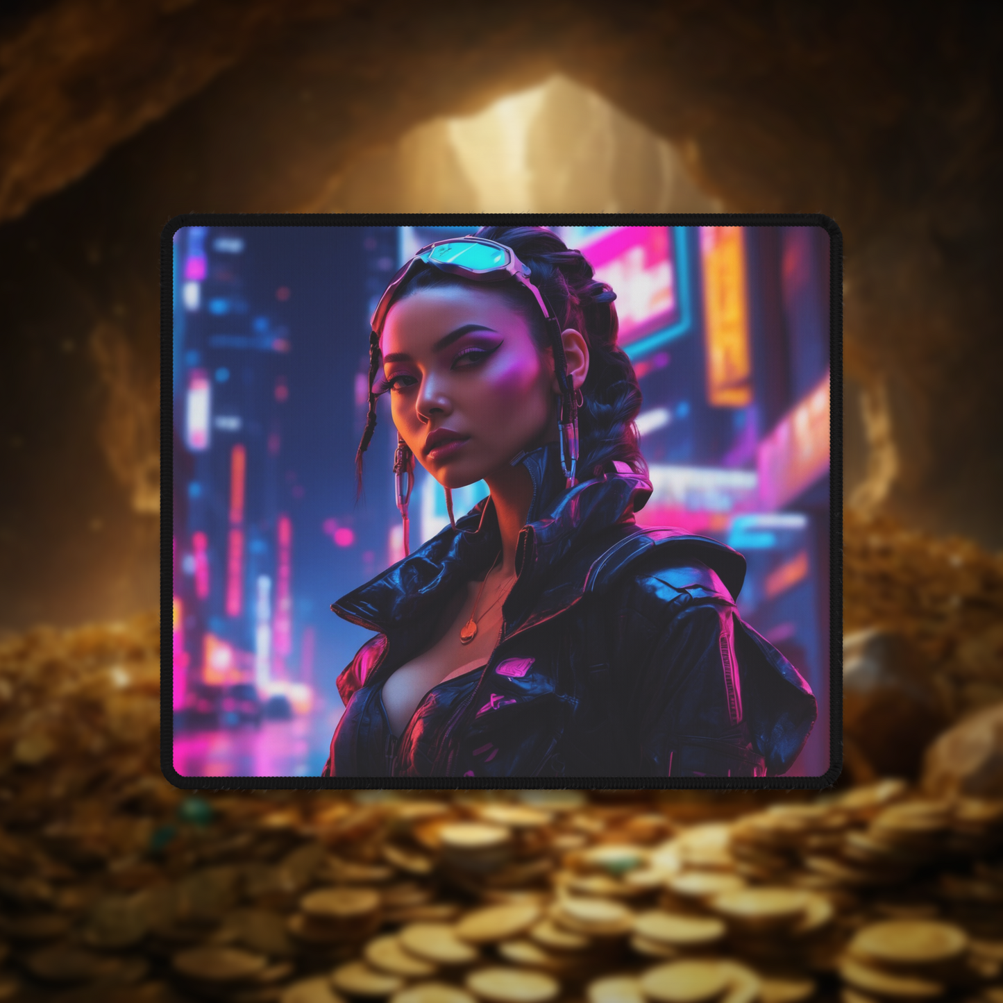 Neon Dynasty Woman
